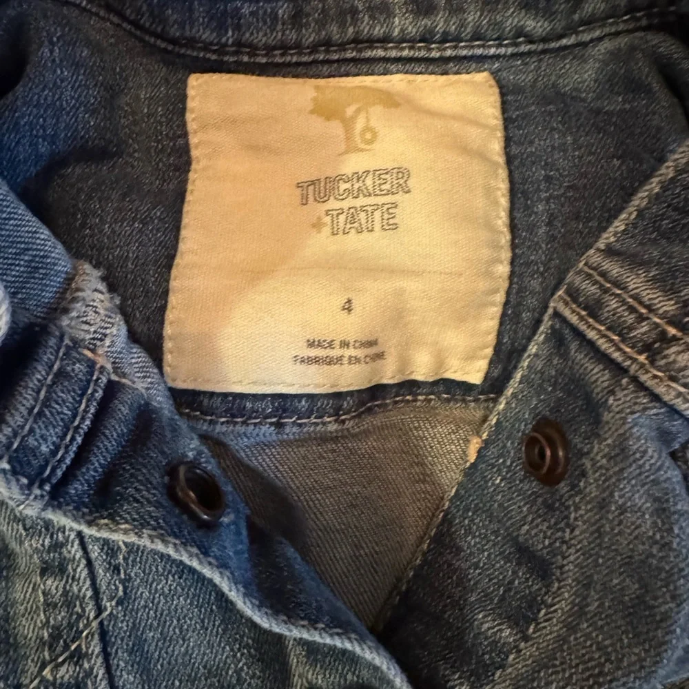 Denim Vest Tucker + Tate 4T kids - Picture 3 of 5